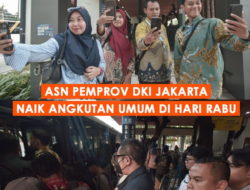 Pemprov DKI Wajibkan Pegawai Gunakan Transportasi Umum Setiap Hari Rabu