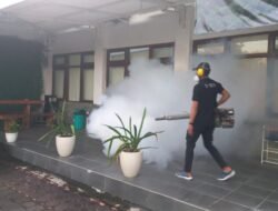 PLN Icon Plus SBU Regional Bali dan Nusa Tenggara Peduli Kesehatan Pegawai, Rutin Lakukan Fogging di Area Kantor