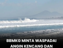 BBMKG Denpasar Imbau Waspada Angin Kencang dan Gelombang 6 Meter di Bali, 5–8 Agustus 2025