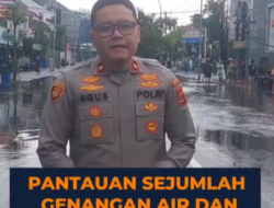 Hujan Lebat Sebabkan Genangan dan Banjir di Sejumlah Titik Kuta, Polisi Lakukan Pengamanan dan Penanganan