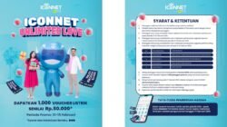 ICONNET Unlimited Love, Hadirkan 1.000 Voucher Listrik Senilai Rp50.000 untuk Pelanggan Setia