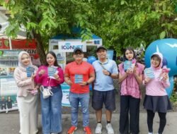 Momentum Valentine, PLN Icon Plus Membagikan Keceriaan dan Cokelat untuk Pengunjung CFD Renon