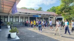 Bangun Semangat dan Kebugaran, PLN Icon Plus SBU Regional Bali Nusa Tenggara Gelar Senam Pagi Awali Jumat Ceria