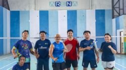 PLN Icon Plus Gelar Olahraga Badminton untuk Jaga Kesehatan dan Bangun Kebersamaan Tim