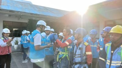 PLN Icon Plus SBU Regional Bali dan Nusa Tenggara Kampanyekan Budaya Safety First