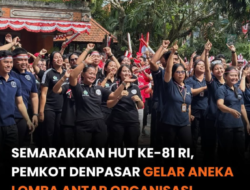 Pemkot Denpasar Semarakkan HUT Ke-81 RI dengan Lomba Antar-OPD