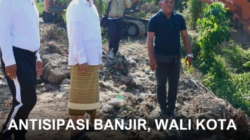 Antisipasi Banjir, Wali Kota Jaya Negara Tinjau Normalisasi Tukad Loloan Sanur Kauh